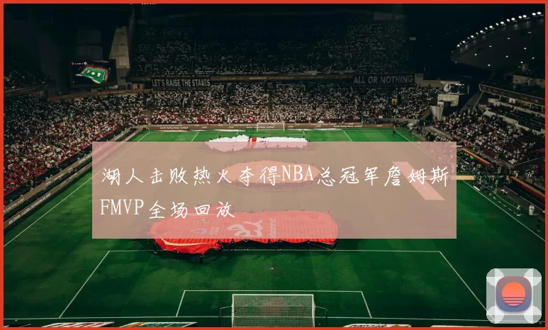 湖人击败热火夺得NBA总冠军詹姆斯FMVP全场回放