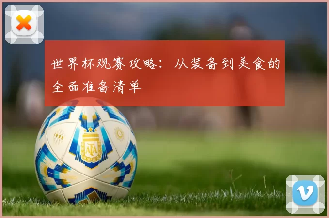 世界杯观赛攻略：从装备到美食的全面准备清单